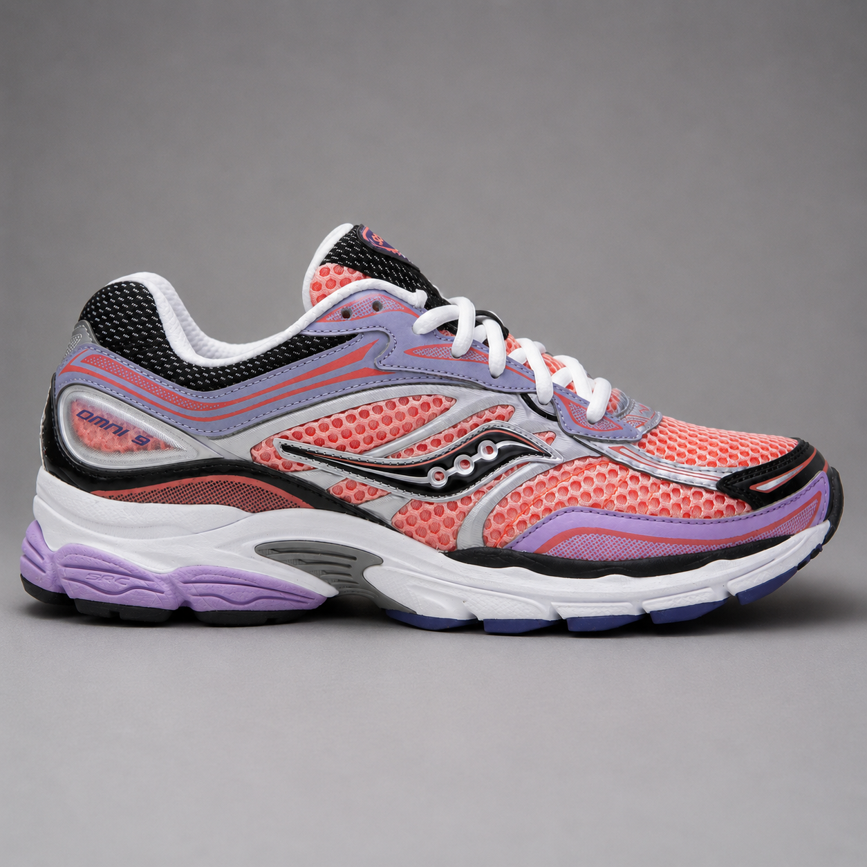Omni 9 – Coral Purple / Noir / Argent