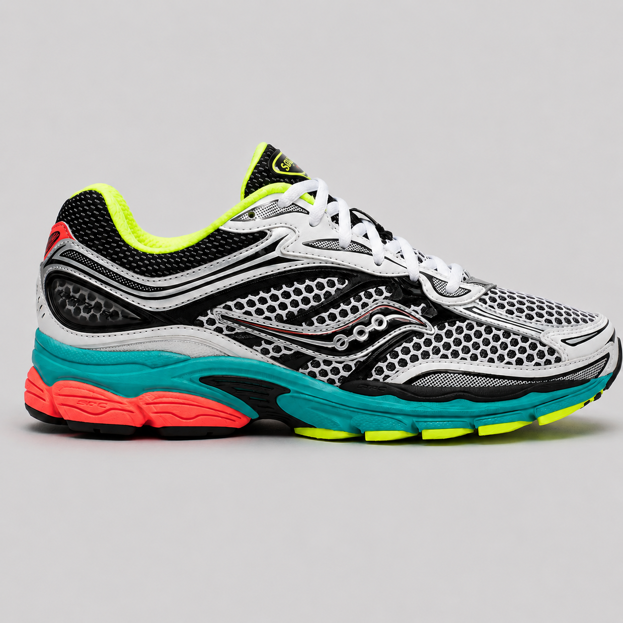 Omni 9 – Neon Aqua / Volt / Corail