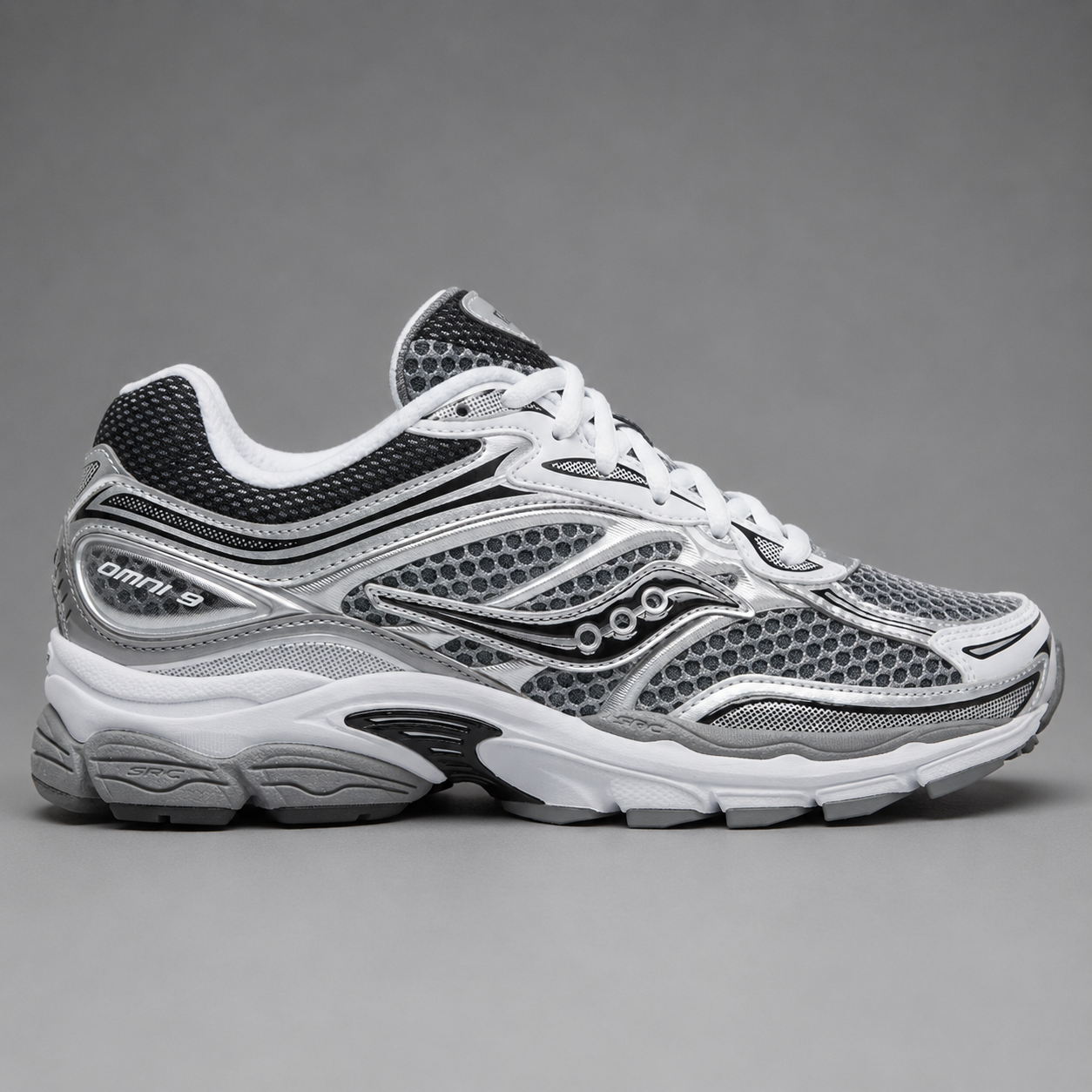 Omni 9 – Silver Black / Blanc / Gris