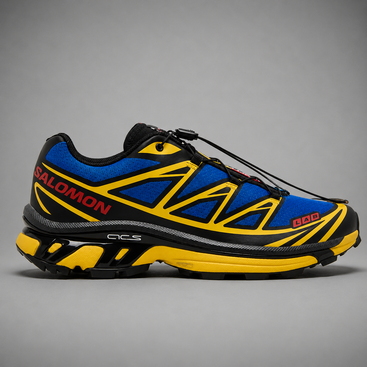 XT-6 Racing Blue Yellow – Bleu Électrique / Jaune