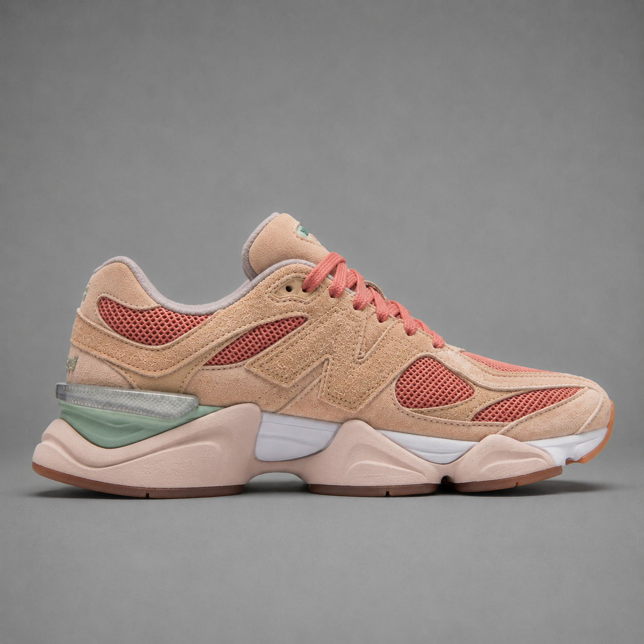 9060 Pink Sand – Rose / Beige / Vert Sauge
