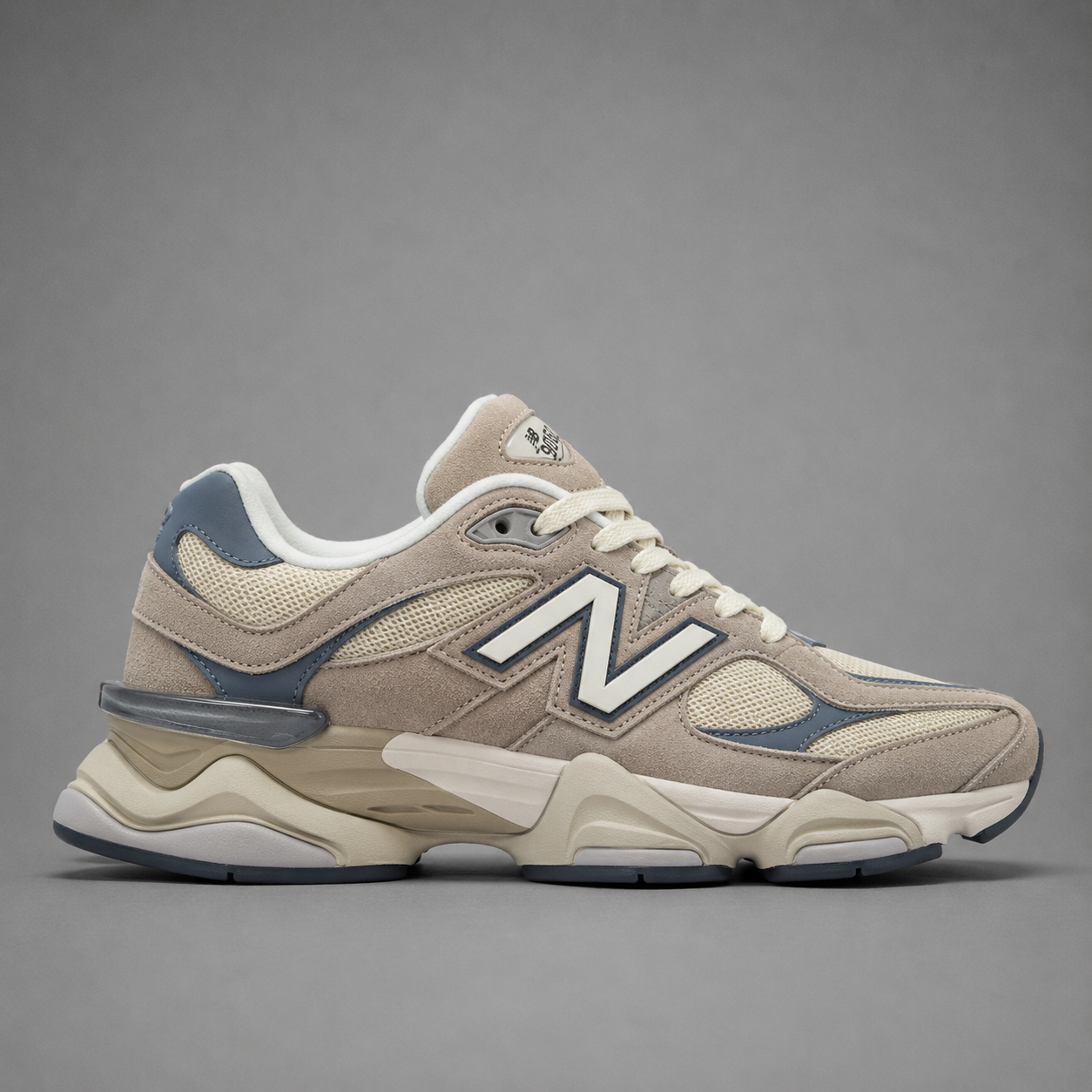 9060 Beige Blue Grey – Beige / Bleu Gris / Crème