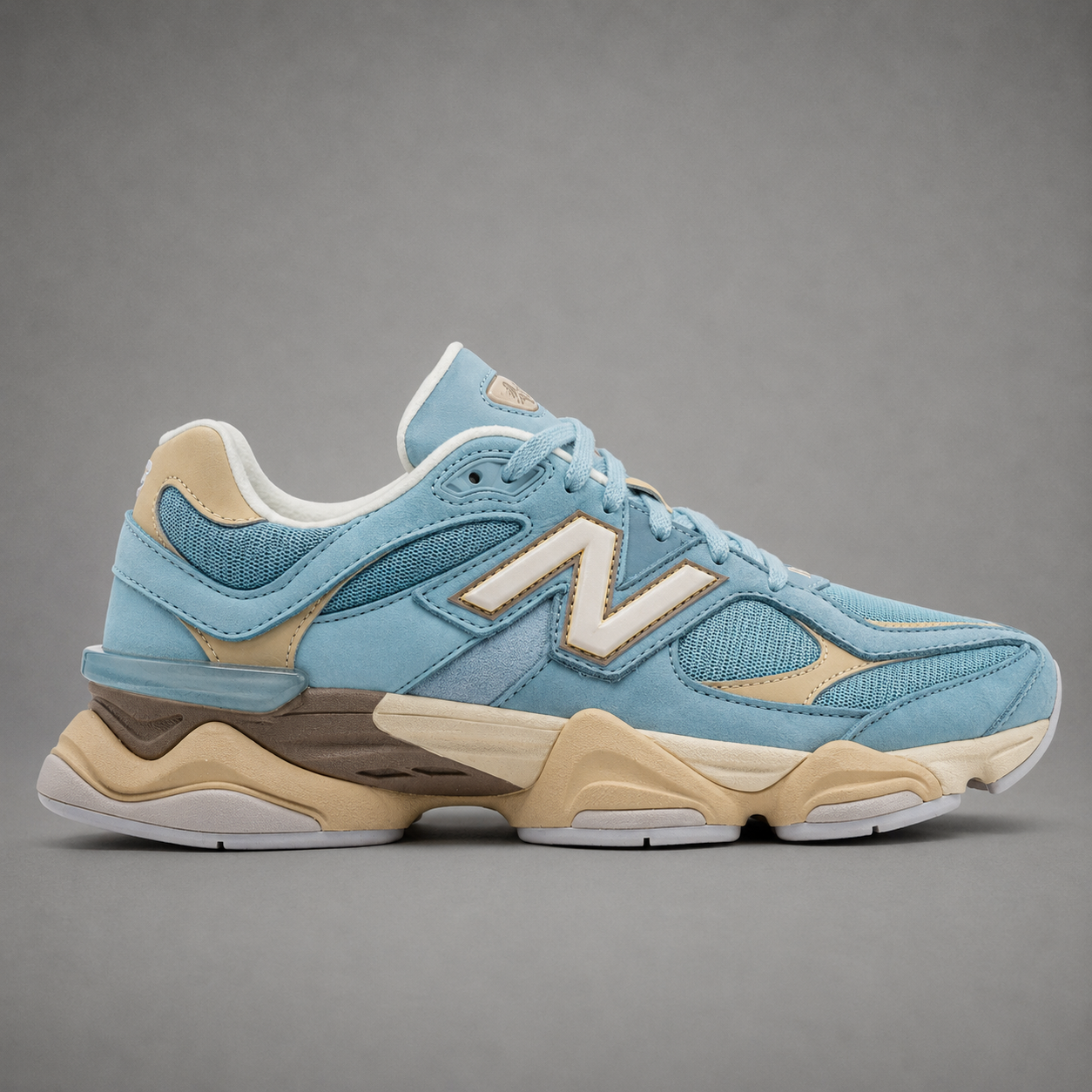 9060 Aqua Sand – Bleu Aqua / Beige / Crème