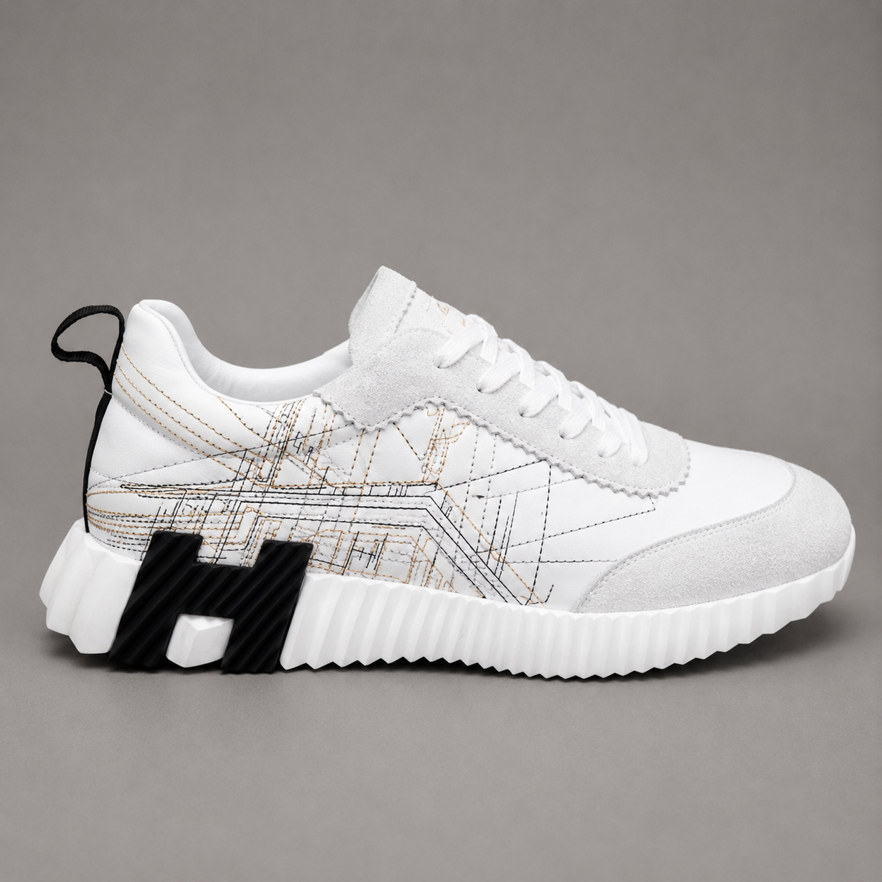 Bouncing City White – Blanc / Noir