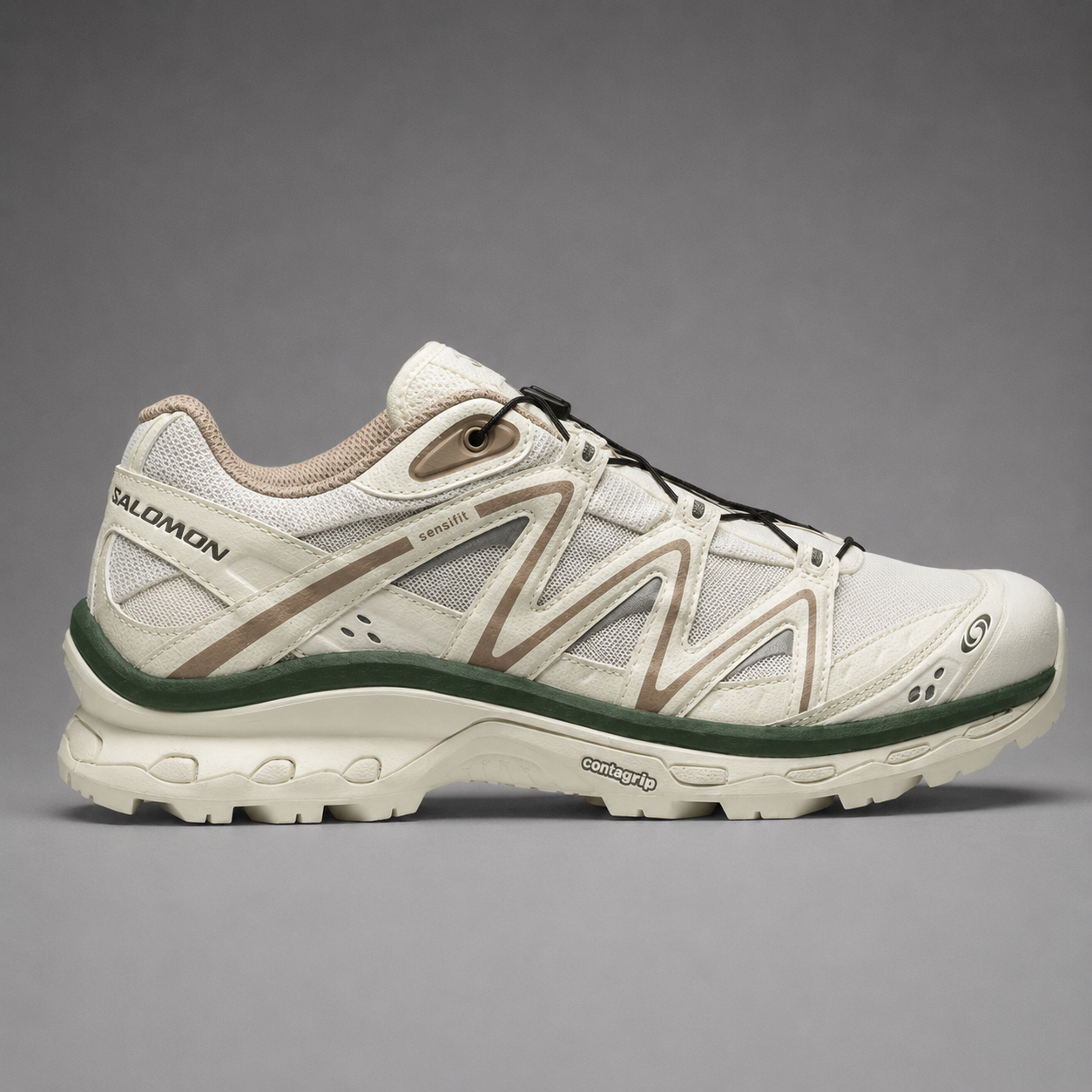 XT6 Forest Cream – Crème / Vert Sapin / Beige