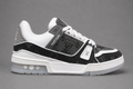 LV Trainer Monogram Shadow – Noir / Gris / Blanc