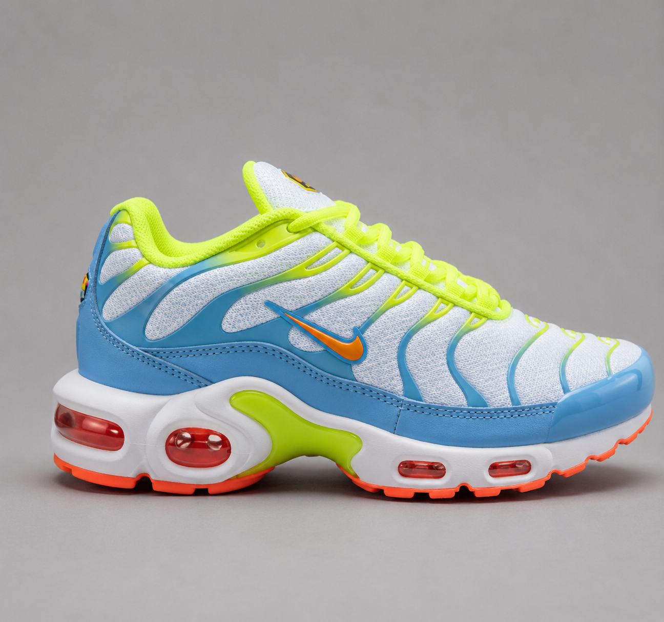 TN Junior Sky Volt – Bleu Ciel / Vert Volt / Orange