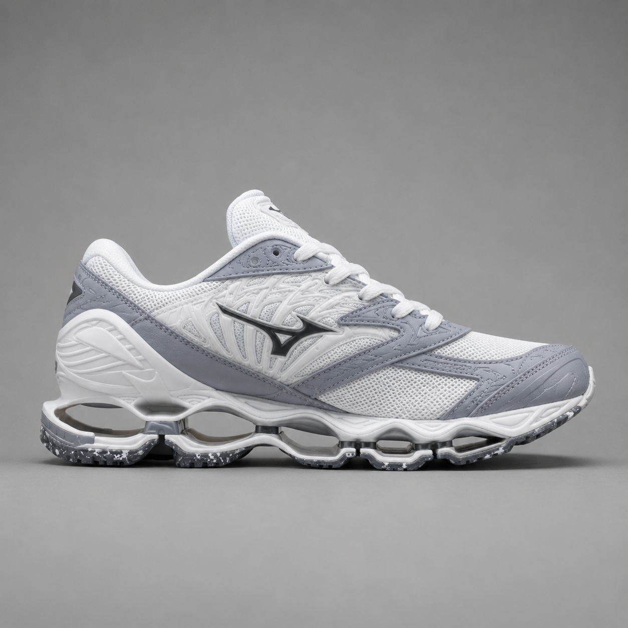 Prophecy LS White Grey – Blanc / Gris Argent