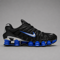 Shox TL Blue Motion – Noir / Bleu Électrique / Argent