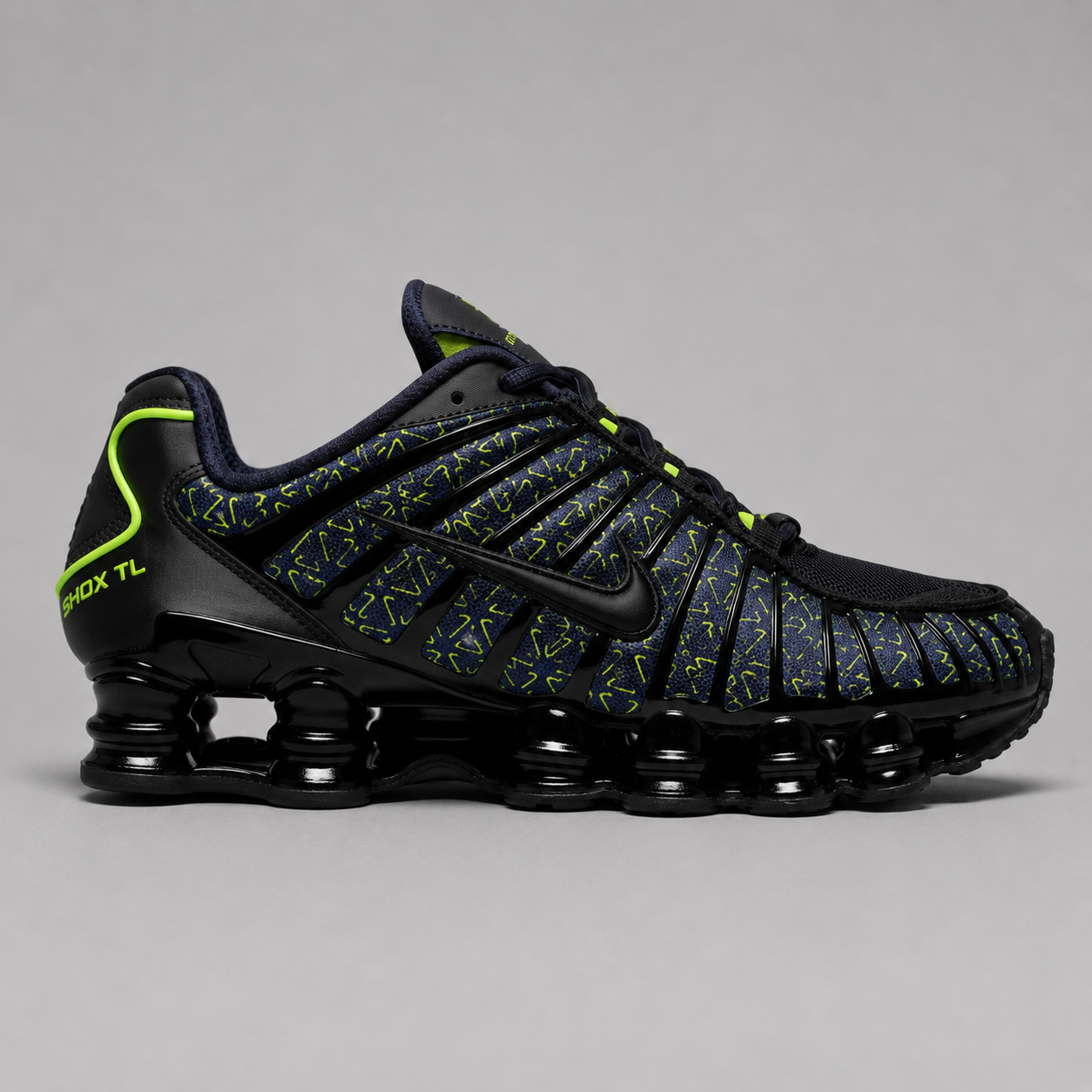 Shox TL Night Volt – Noir / Bleu Nuit / Volt