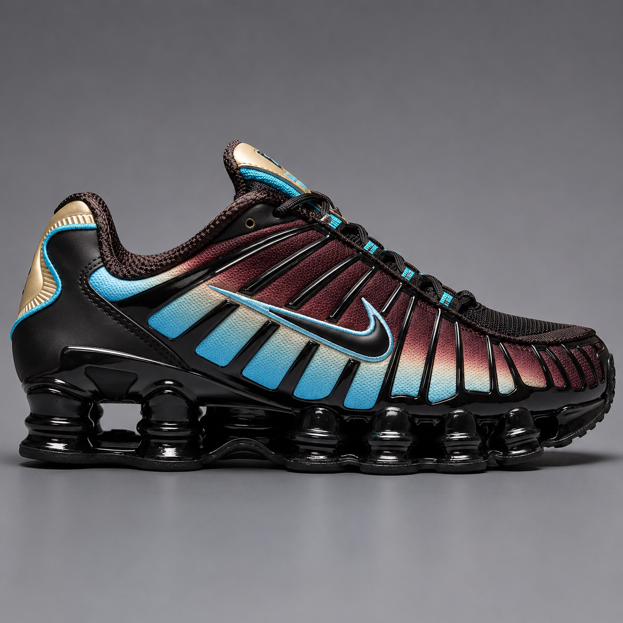 Shox TL Ocean Fade – Bleu Glacier / Marron / Noir