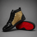 Louis Spikes Montante Black Gold – Noir / Or / Rouge
