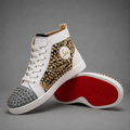 Louis Spikes Montante White Gold – Blanc / Or / Rouge