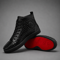 Louis Spikes Montante Triple Black – Noir / Rouge