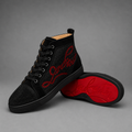 Louis Spikes Montante Black Red Crystal – Noir / Rouge / Rouge Iconique