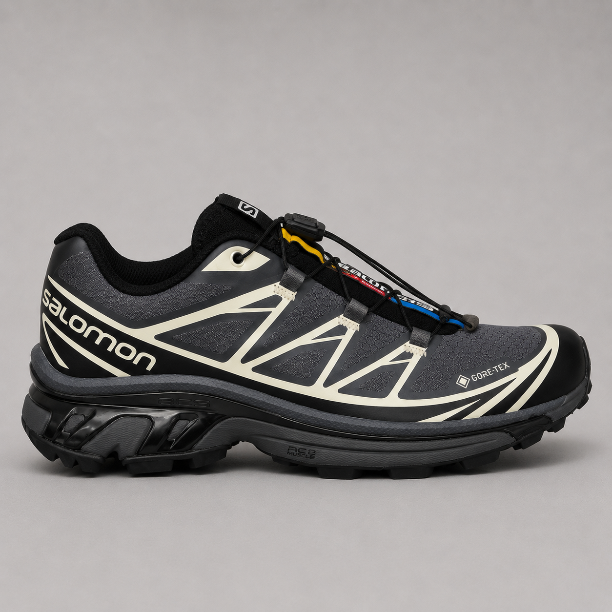 XT-6 Gore-Tex Dark Grey – Gris Foncé / Noir / Reflective